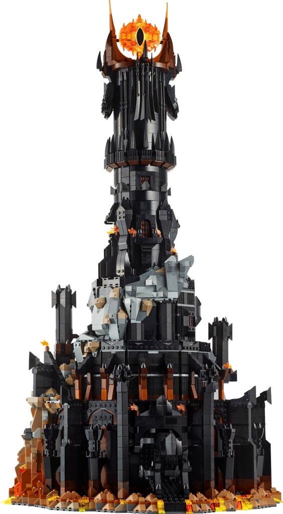 lego icons lord of the rings barad dur