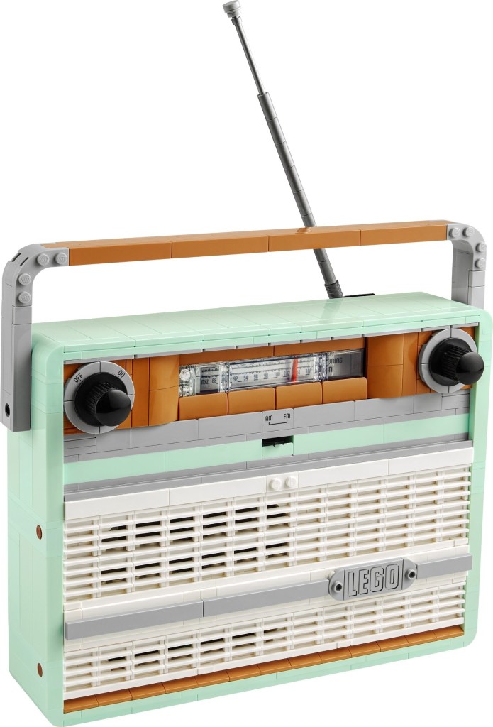 lego icons retro radio
