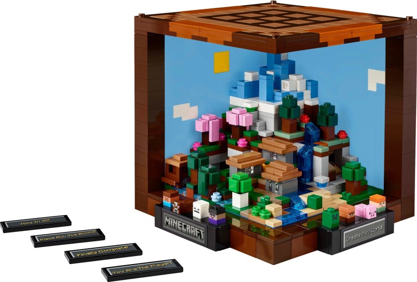 lego minecraft the crafting table