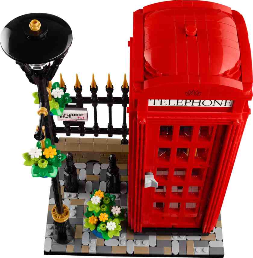 lego ideas red london telephone box