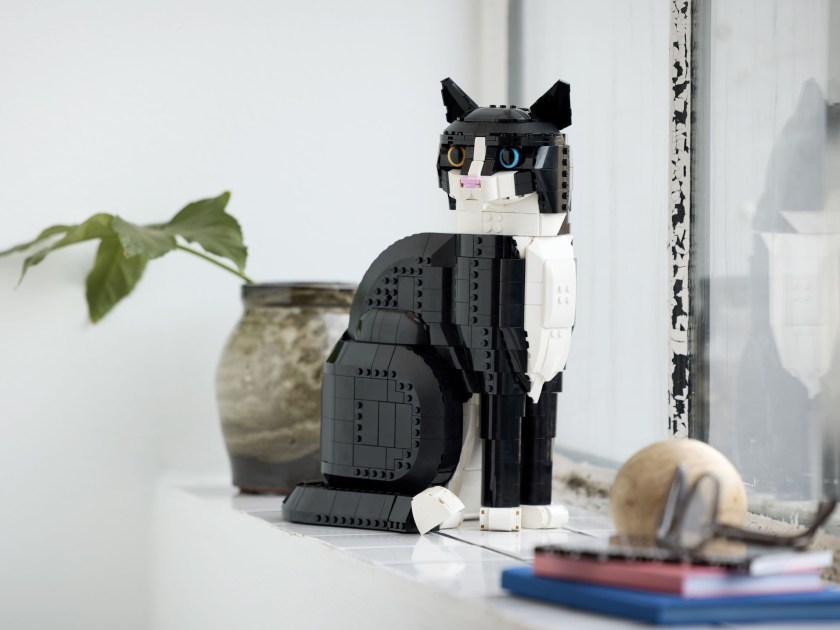 lego ideas tuxedo cat
