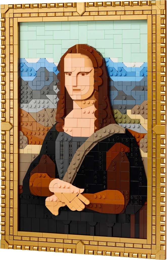 lego art mona lisa