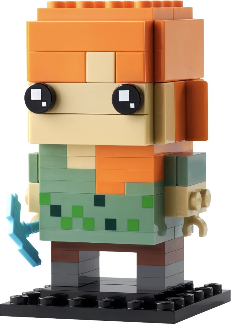 New LEGO BrickHeadz Minecraft