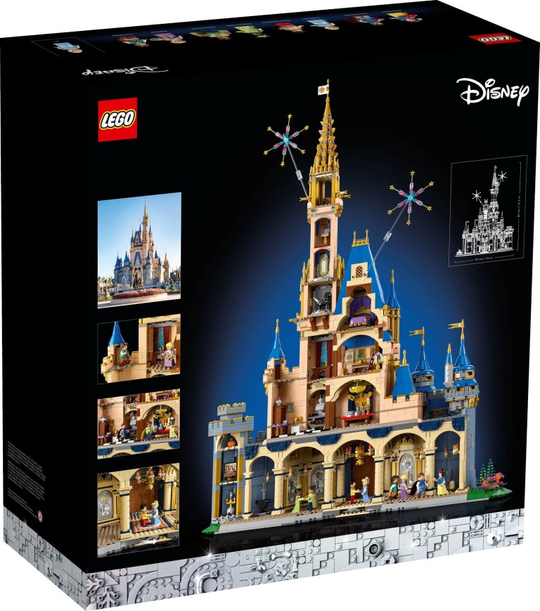 lego disney castle 43222