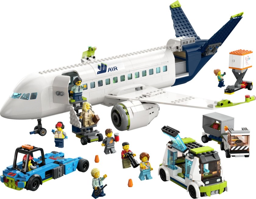 lego city passenger airplane