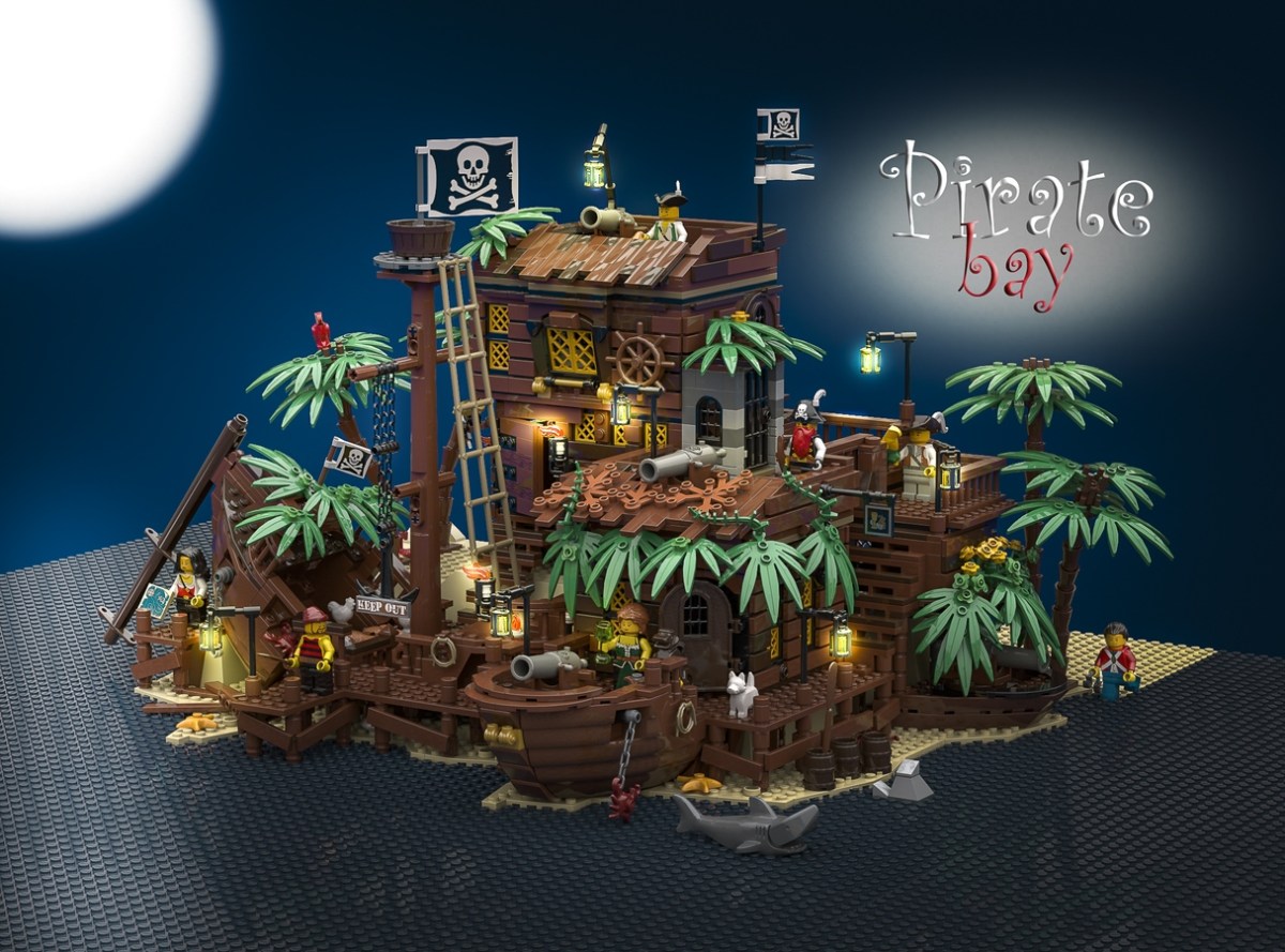 The Classic LEGO Pirates May Have a Comeback With This LEGO Ideas The Pirate Bay Product Idea