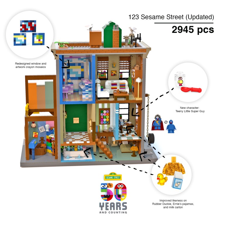 LEGO Ideas 123 Sesame Street