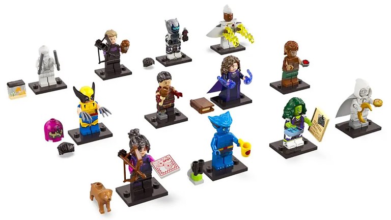 lego marvel studios minifigures series 2