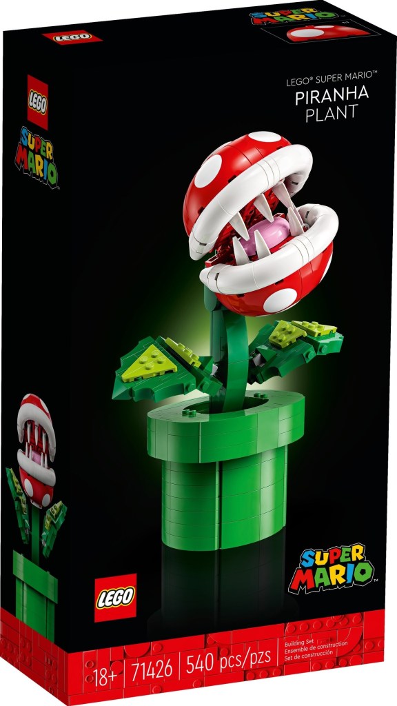 lego super mario piranha plant