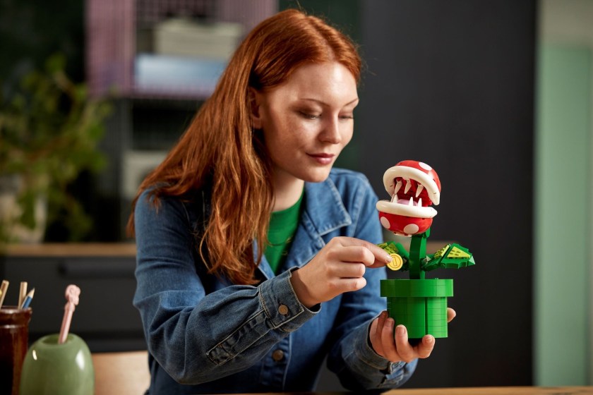 lego super mario piranha plant