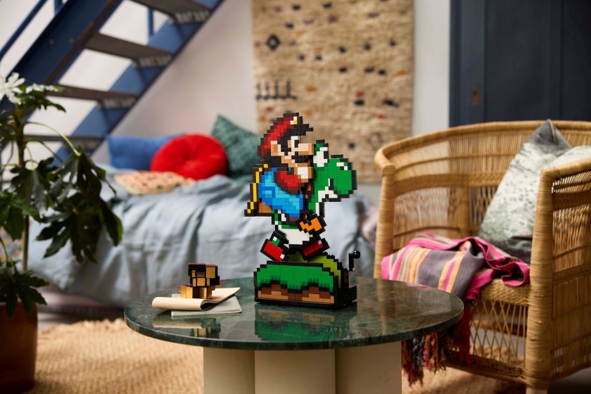 lego mario and yoshi
