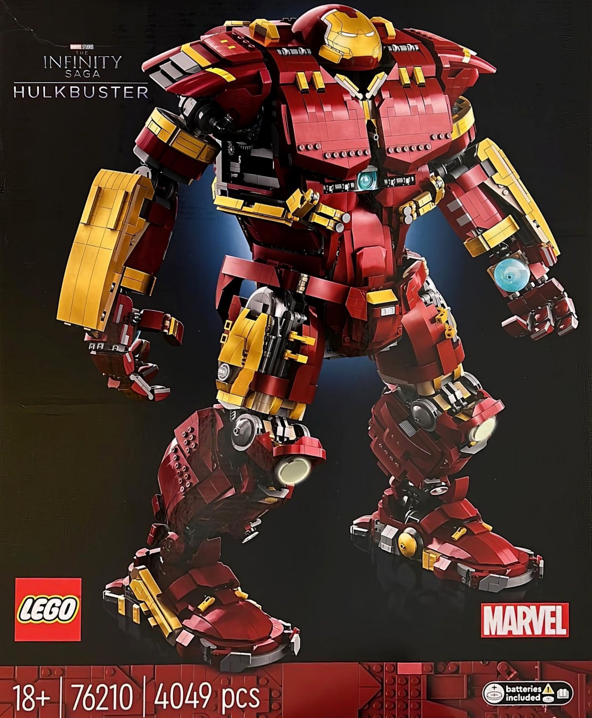 Here’s a First Look at the New LEGO Marvel Hulkbuster (76210)