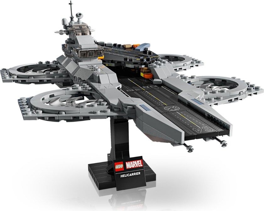 lego marvel the avengers helicarrier