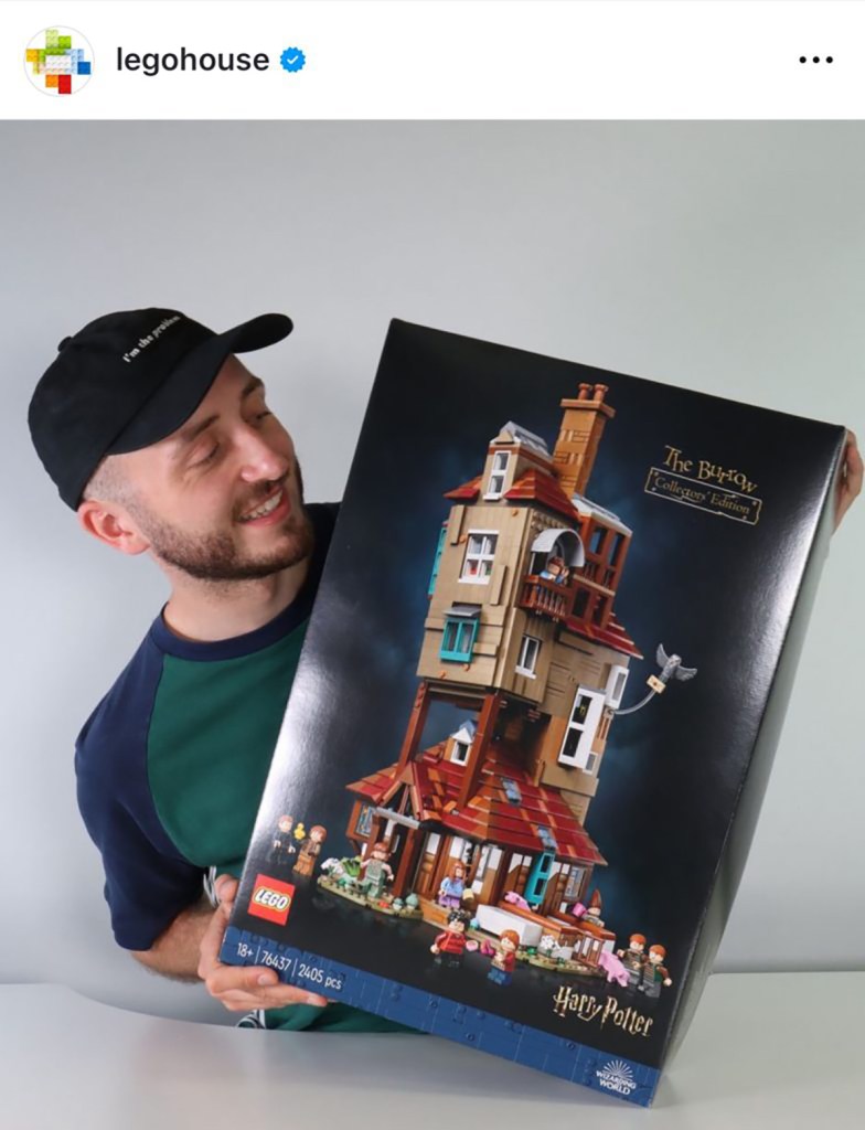 lego harry potter the burrow collectors' edition