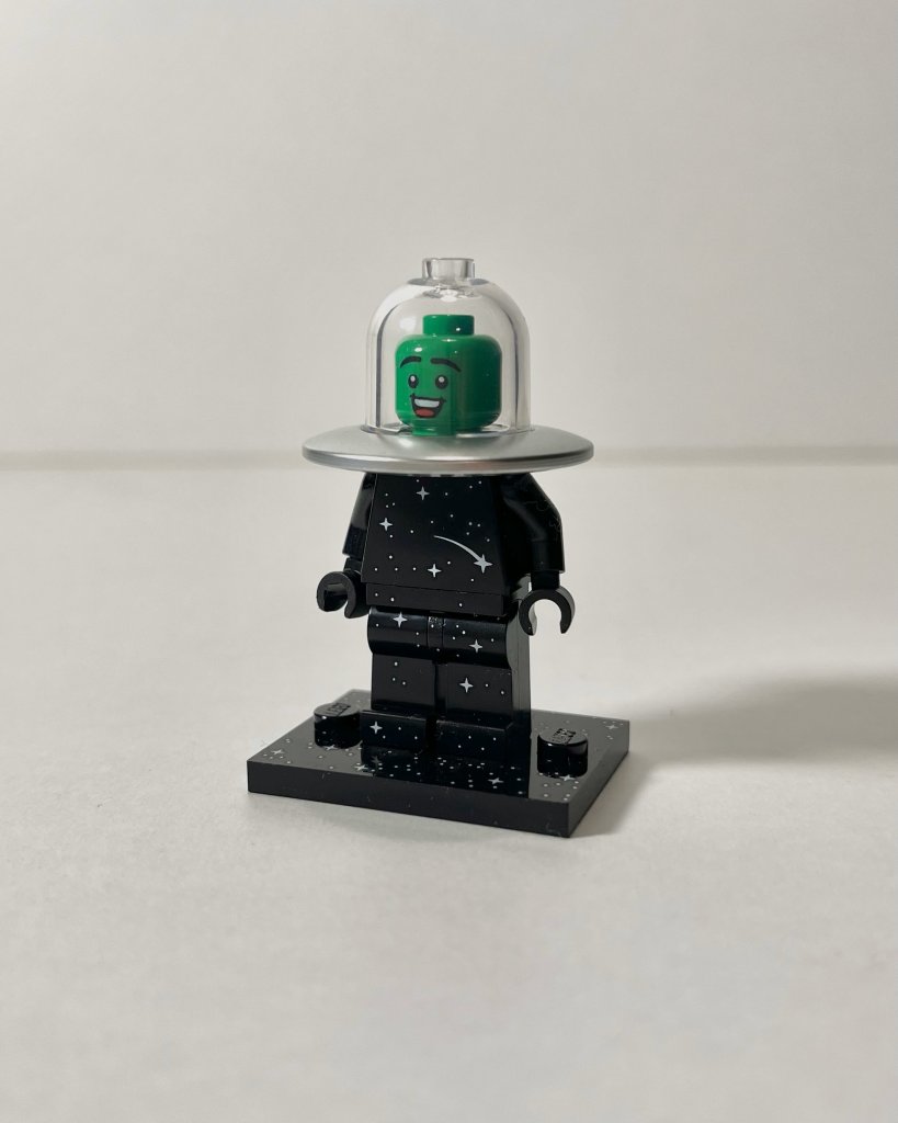Alien in UFO Costume 1