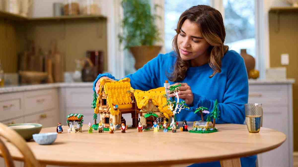 Discover the Magical LEGO Disney Snow White and The Seven Dwarfs Cottage Arriving in March!