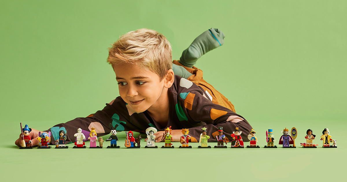 LEGO Collectible Minifigures Disney 100 Officially Revealed!