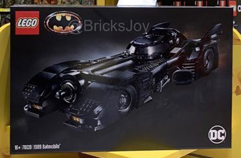 LEGO Batman 1989 Batmobile (76139) Spotted at the LEGO Store in Billund Airport