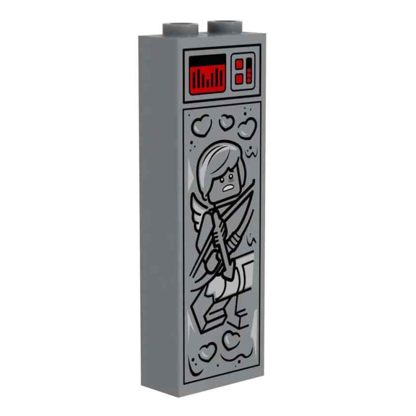 custom lego cupid carbonite brick