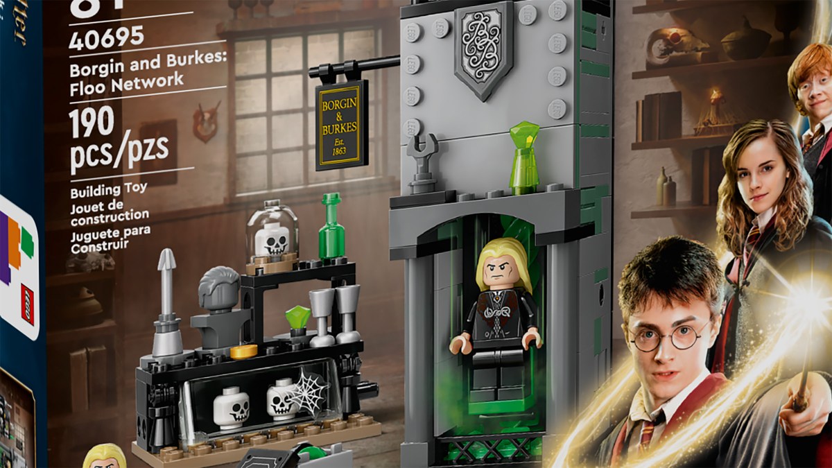 LEGO Harry Potter Borgin and Burkes Floo Network Gift-With-Purchase Set Unveiled