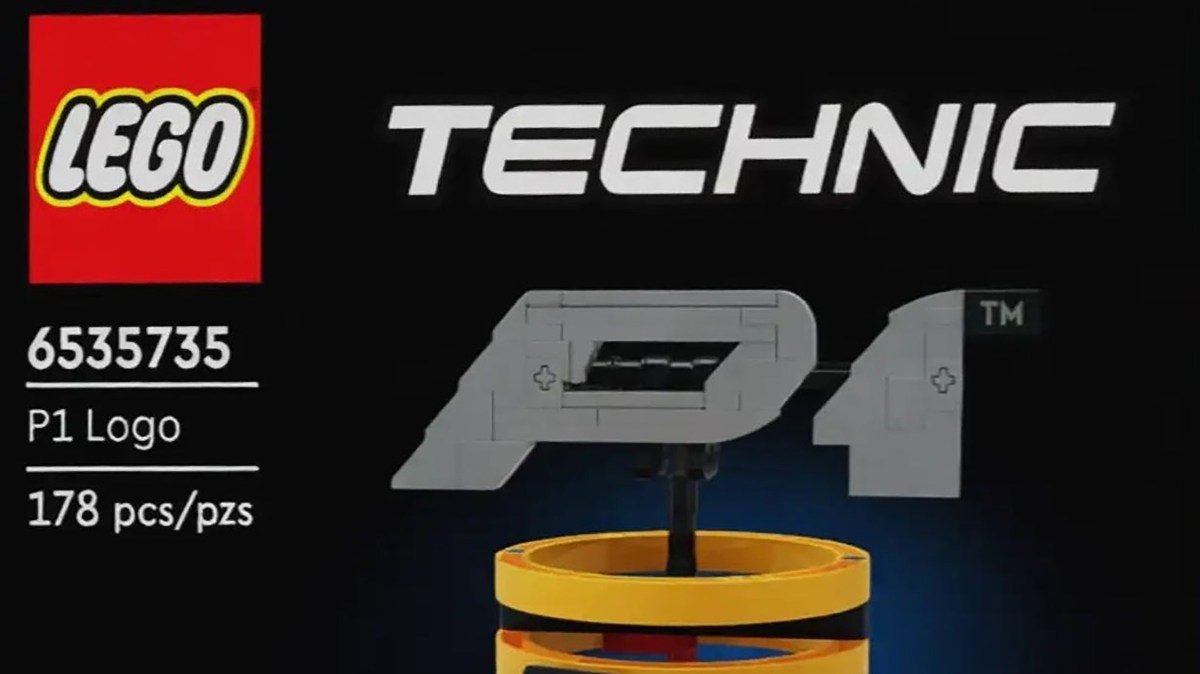 Get the Exclusive LEGO Technic McLaren P1 Logo Set This August!