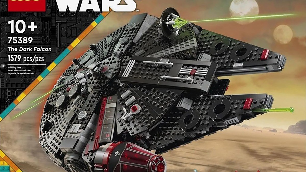 LEGO Star Wars The Dark Falcon (75389) and TIE Fighter & X-Wing Mash-Up Revealed!