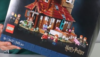 lego harry potter the burrow collectors' edition