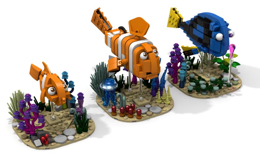Custom LEGO Finding Dory