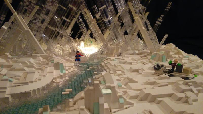 Custom LEGO Fortress of Solitude