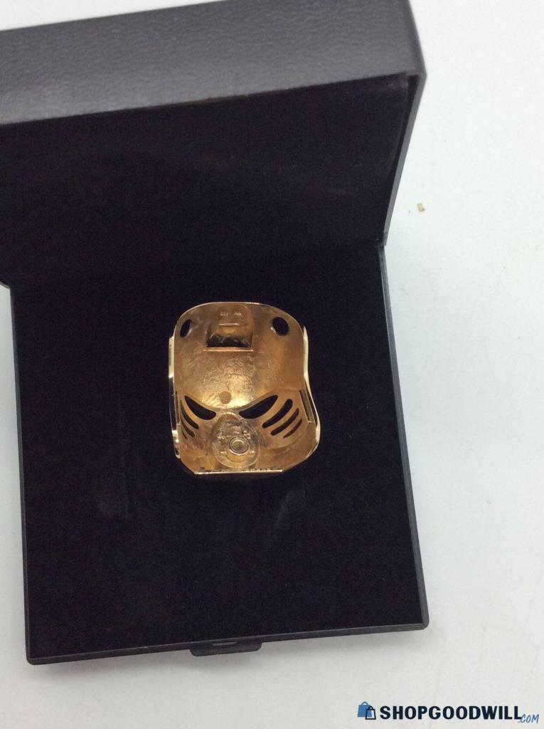 gold lego bionicle hau mask 5