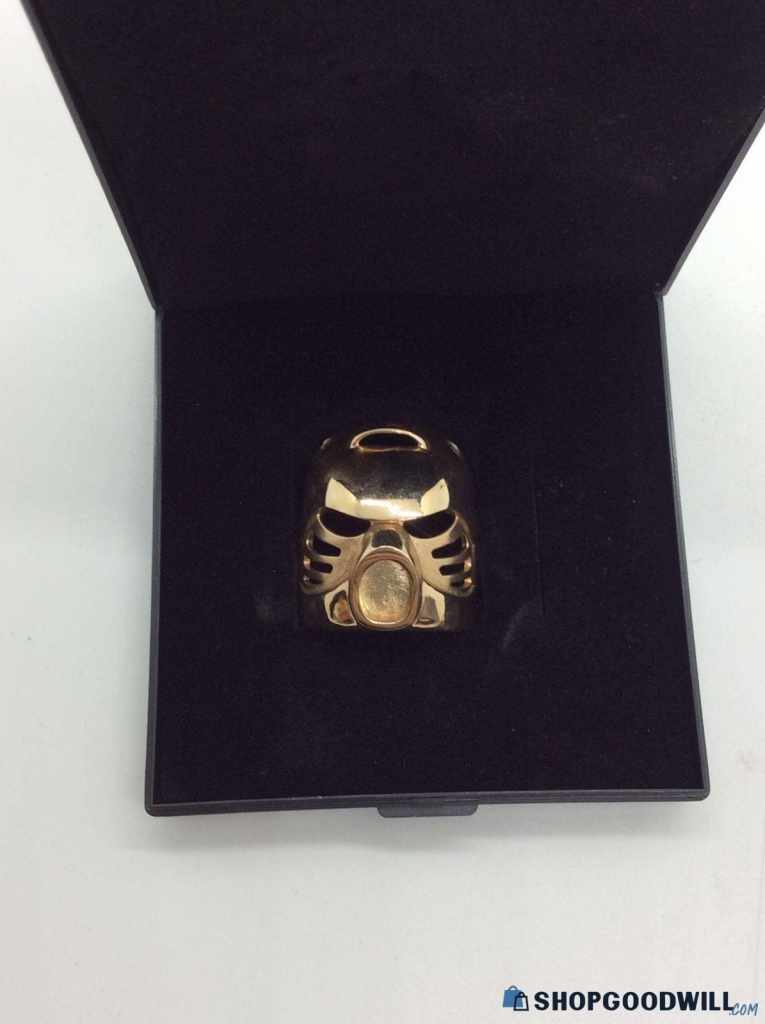 gold lego bionicle hau mask 7