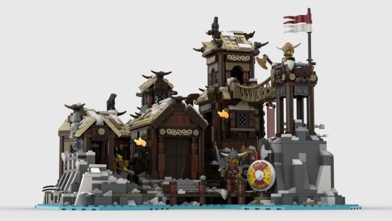 ideas brickhammer vikingvillage