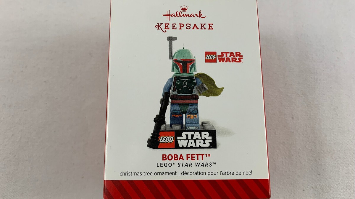 LEGO Star Wars Boba Fett Hallmark Keepsake Ornament Now Available!