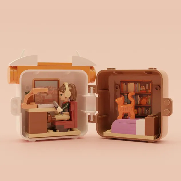 lego ideas lofi girl