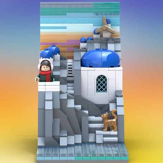 lo fi santorini