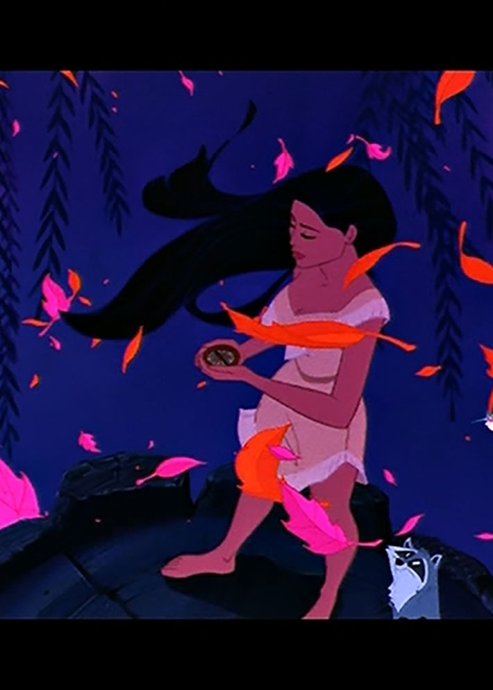 pocahontas with compass