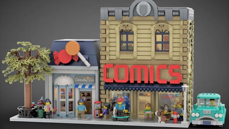 retro comic store