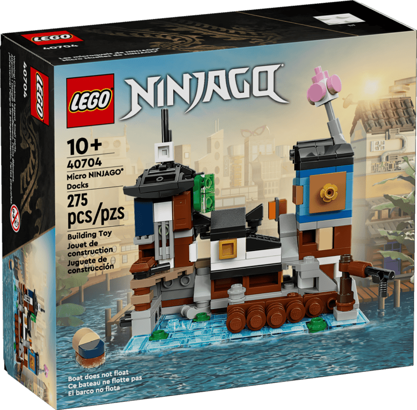 lego micro ninjago city docks 40704