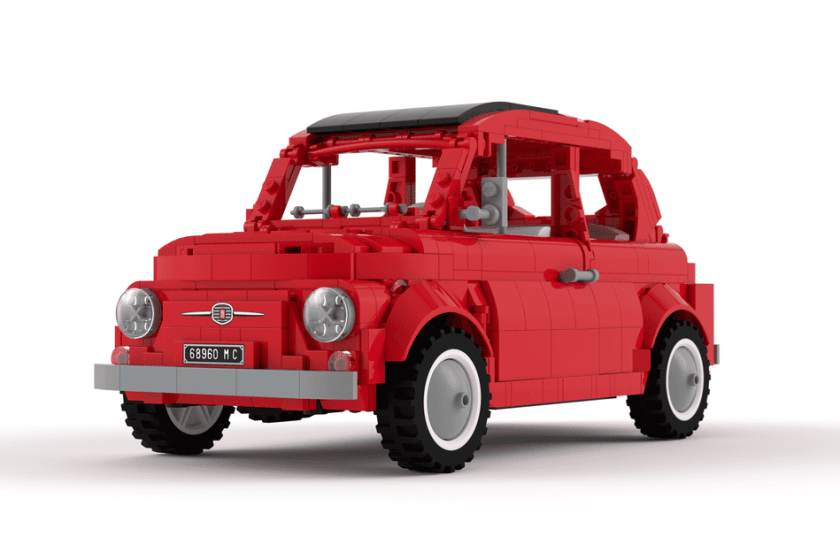 lego ideas fiat 500 f 2