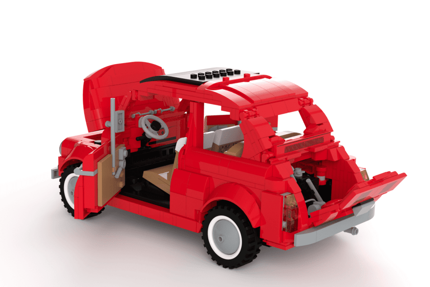 lego ideas fiat 500 f 5
