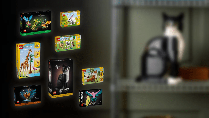 lego ideas tuxedo cat challenge grand prize