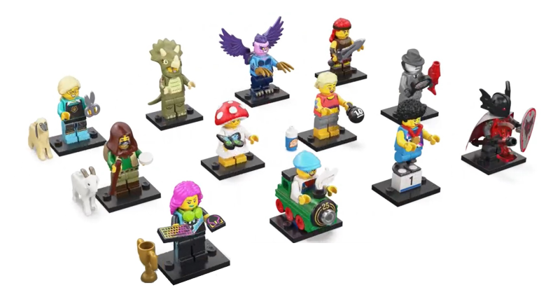 A Closer Look at LEGO 71045 Collectible Minifigures Series 25 – Coming in January 2024!